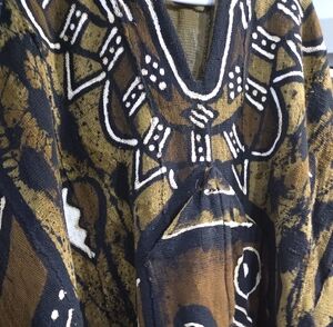 Tribal Print Tunic with Earthy Tones